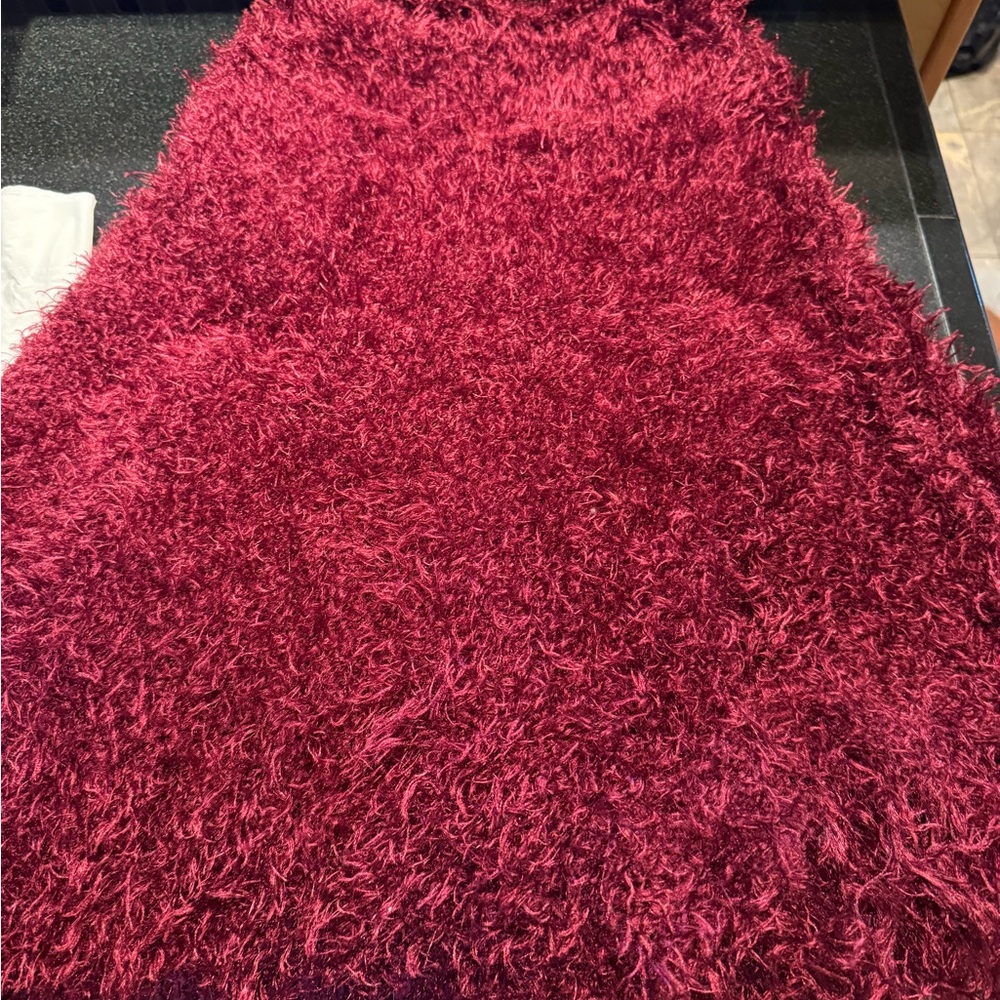 Plush Red cover up